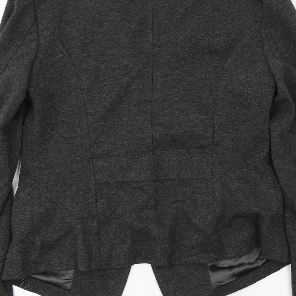 New Look  Womens Grey   Jacket Blazer Size 14