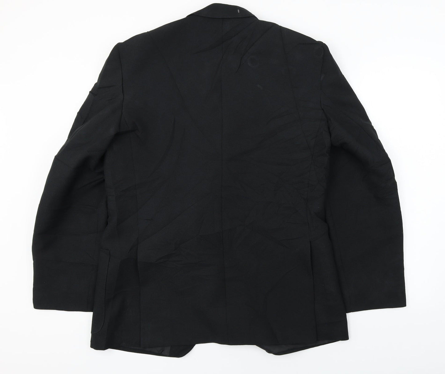 Mens UK Size 42 Classics Regular Black Suit Jacket