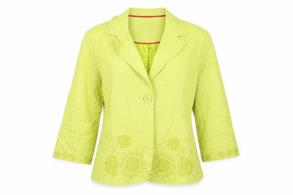 Womens UK Size 12 Per Una Regular Green Blazer