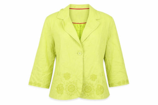 Womens UK Size 12 Per Una Regular Green Blazer