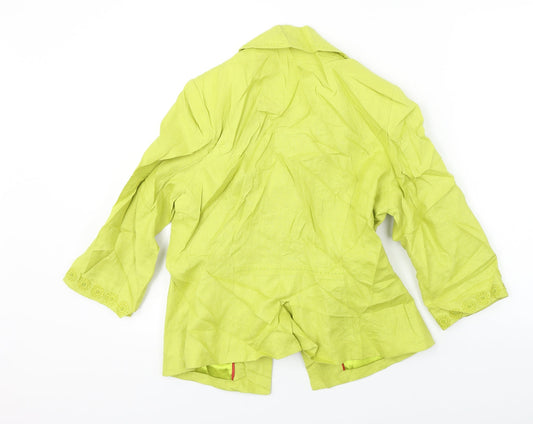 Per Una  Womens Green   Jacket Blazer Size 12