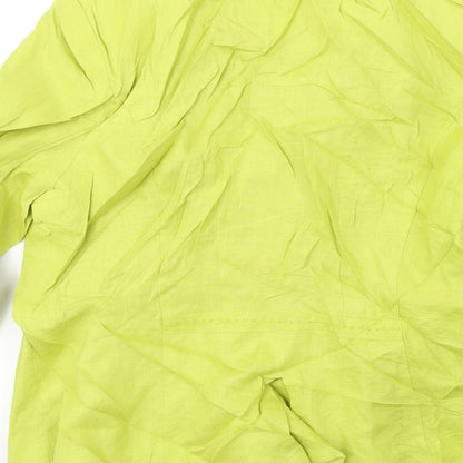Per Una  Womens Green   Jacket Blazer Size 12