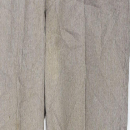 Womens UK Size 34 in Preworn Regular Fit  Brown Trousers