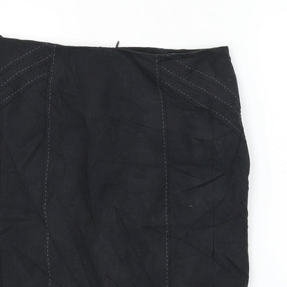 Marks and Spencer  Womens Black   A-Line Skirt Size 32 in