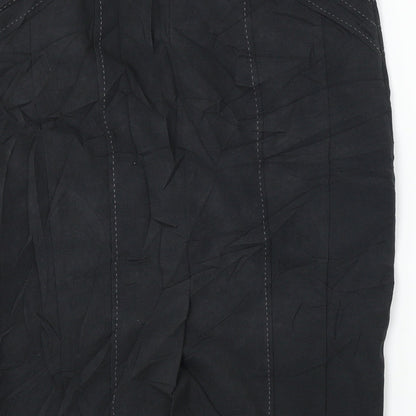 Marks and Spencer  Womens Black   A-Line Skirt Size 32 in