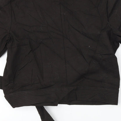 Womens UK Size 12 Topshop Brown Cardigan Jumper