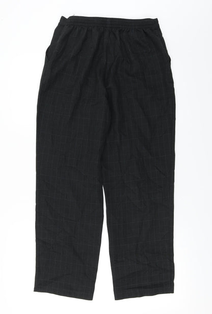 Womens UK Size 10 Marks and Spencer Regular Fit  Black Trousers