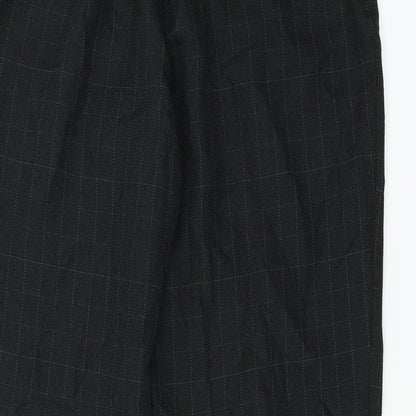 Womens UK Size 10 Marks and Spencer Regular Fit  Black Trousers