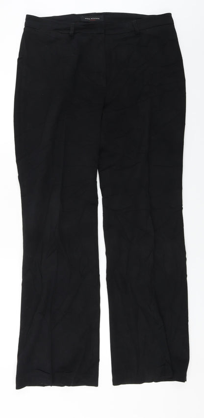 anna Montana  Womens Black   Trousers  Size 34 in L29 in