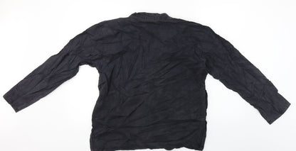 Womens UK Size M Preworn Grey Basic T-Shirt