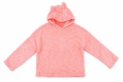 Womens Pink   Pullover Hoodie Size M