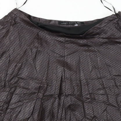 Womens UK Size M Zara A-Line  Skirt
