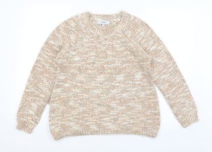 Womens UK Size 14 NEXT Gold Pullover Jumper