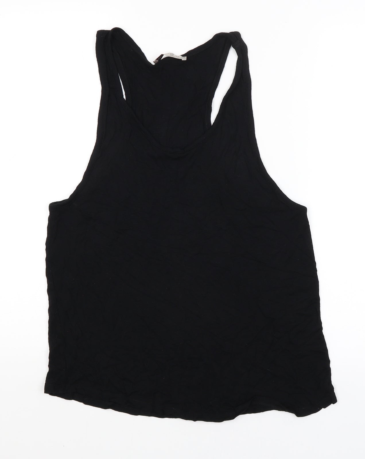 Womens UK Size 14 Atmosphere Black Basic Tank