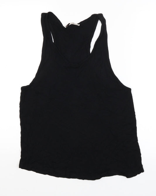Womens UK Size 14 Atmosphere Black Basic Tank