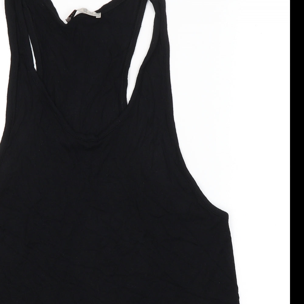 Womens UK Size 14 Atmosphere Black Basic Tank