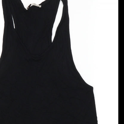 Womens UK Size 14 Atmosphere Black Basic Tank