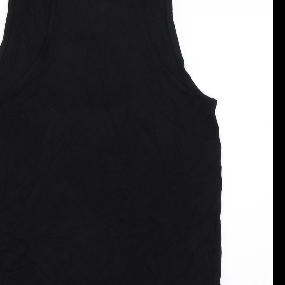 Womens UK Size 14 Atmosphere Black Basic Tank
