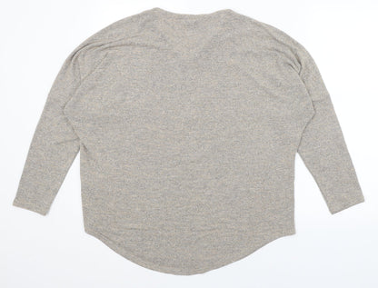 Womens UK Size 10 Mandi Beige Pullover Jumper