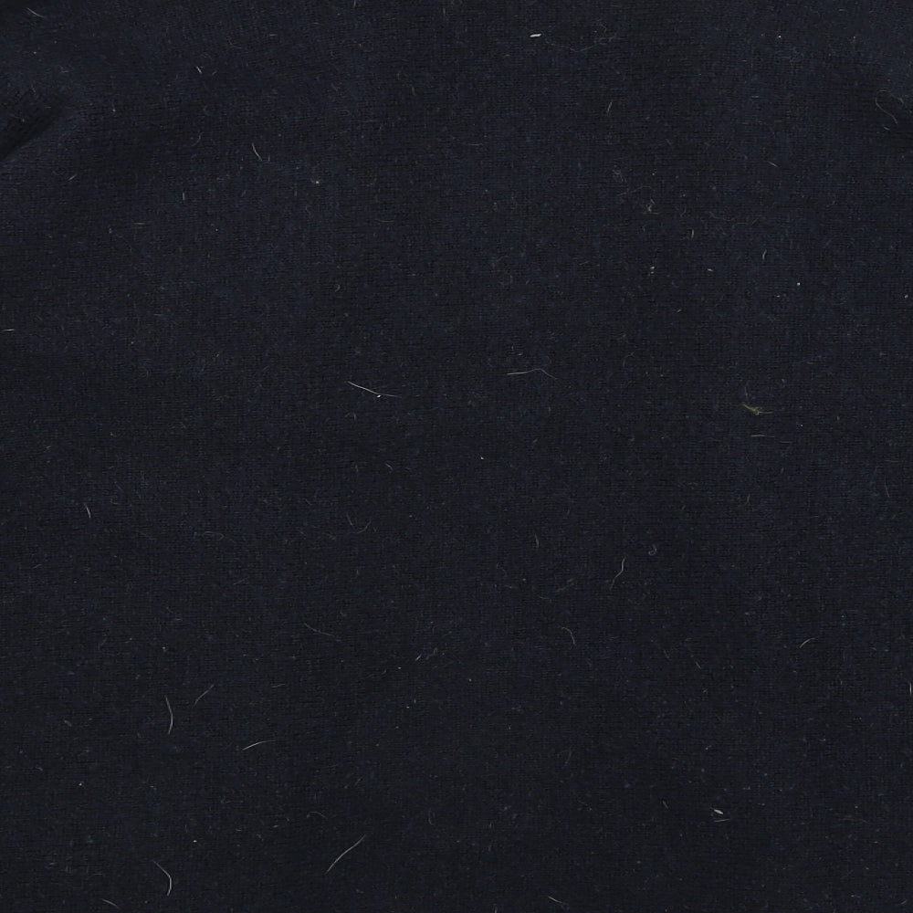 Womens UK Size M M&S Blue Wrap Jumper