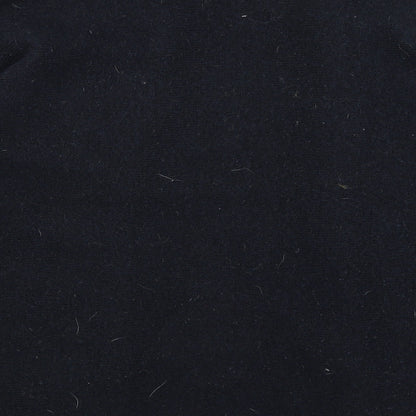 Womens UK Size M M&S Blue Wrap Jumper