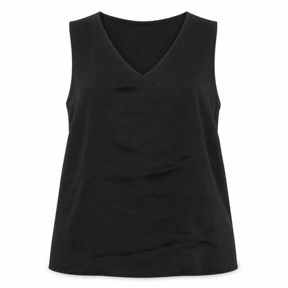 Womens UK Size 16 Julipa Black Basic Tank