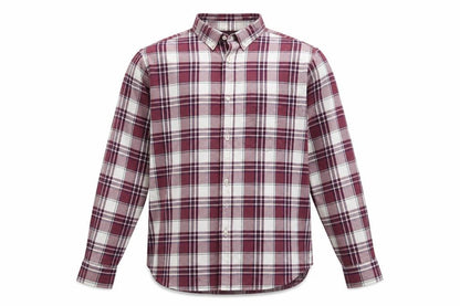 Mens UK Size S Old Navy Red  Button-Up Long Sleeve Casual Shirt