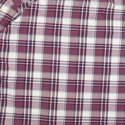 Mens UK Size S Old Navy Red  Button-Up Long Sleeve Casual Shirt