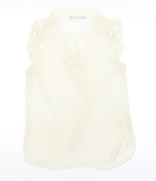 Atmosphere Womens Ivory   Basic Blouse Size 8