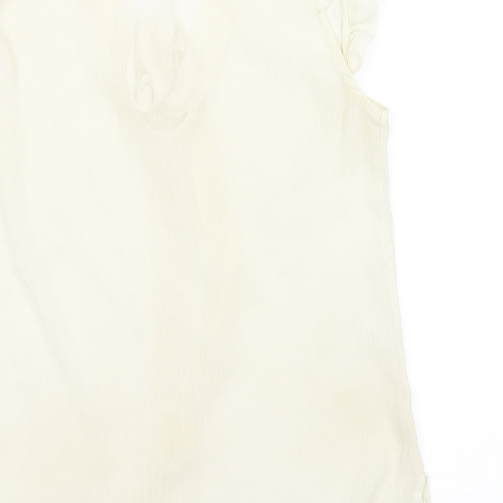 Atmosphere Womens Ivory   Basic Blouse Size 8