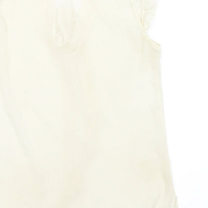 Atmosphere Womens Ivory   Basic Blouse Size 8