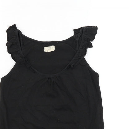Womens UK Size 8 New Look Black Basic Tank