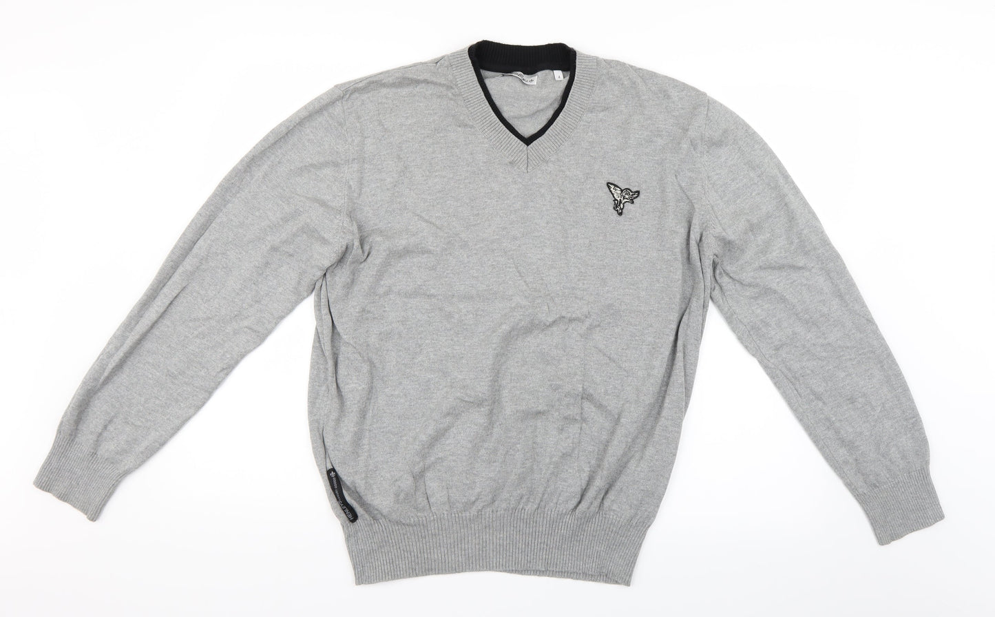 Henleys Womens Grey   Pullover Jumper Size 4