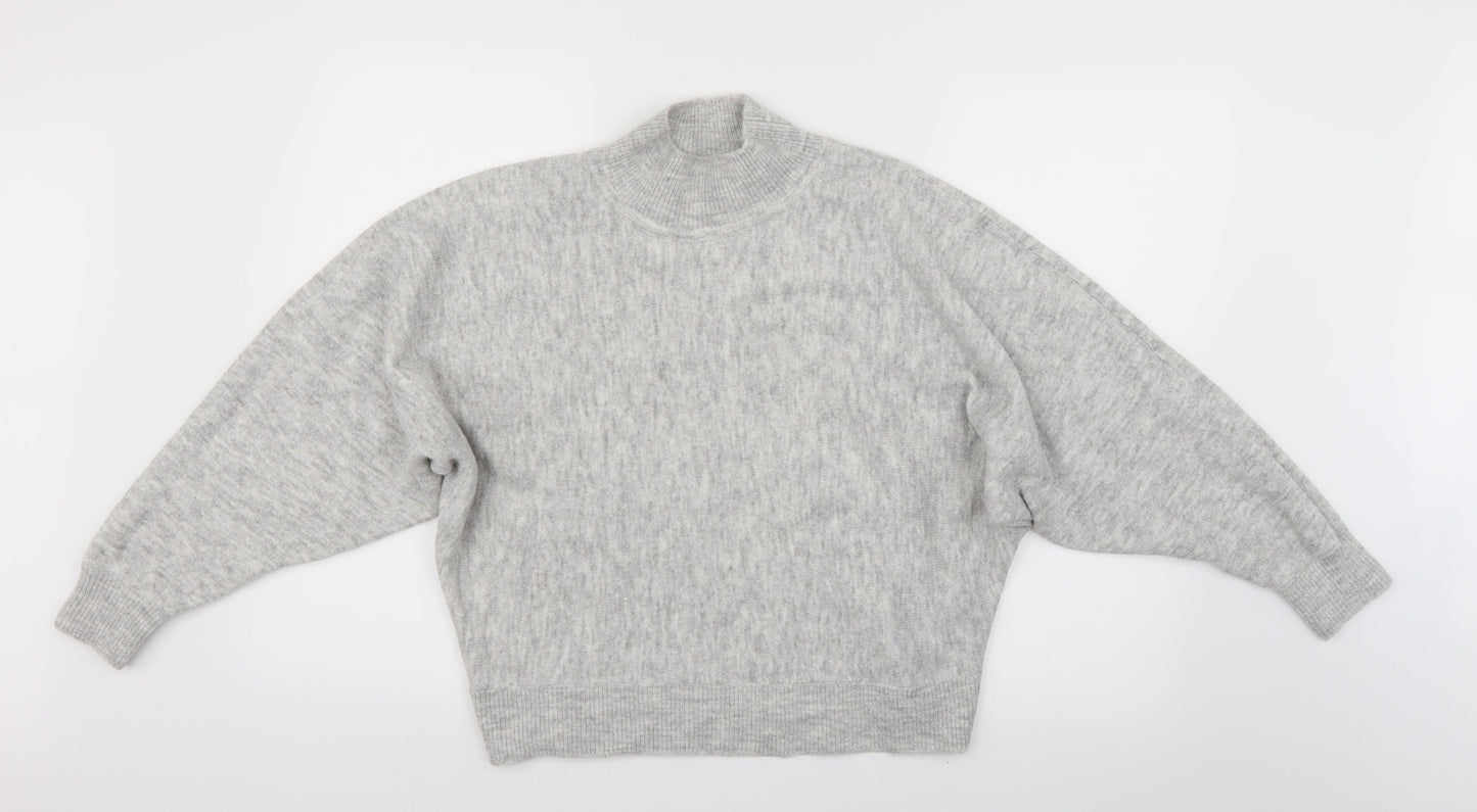 Womens UK Size S H&M Grey Pullover Jumper