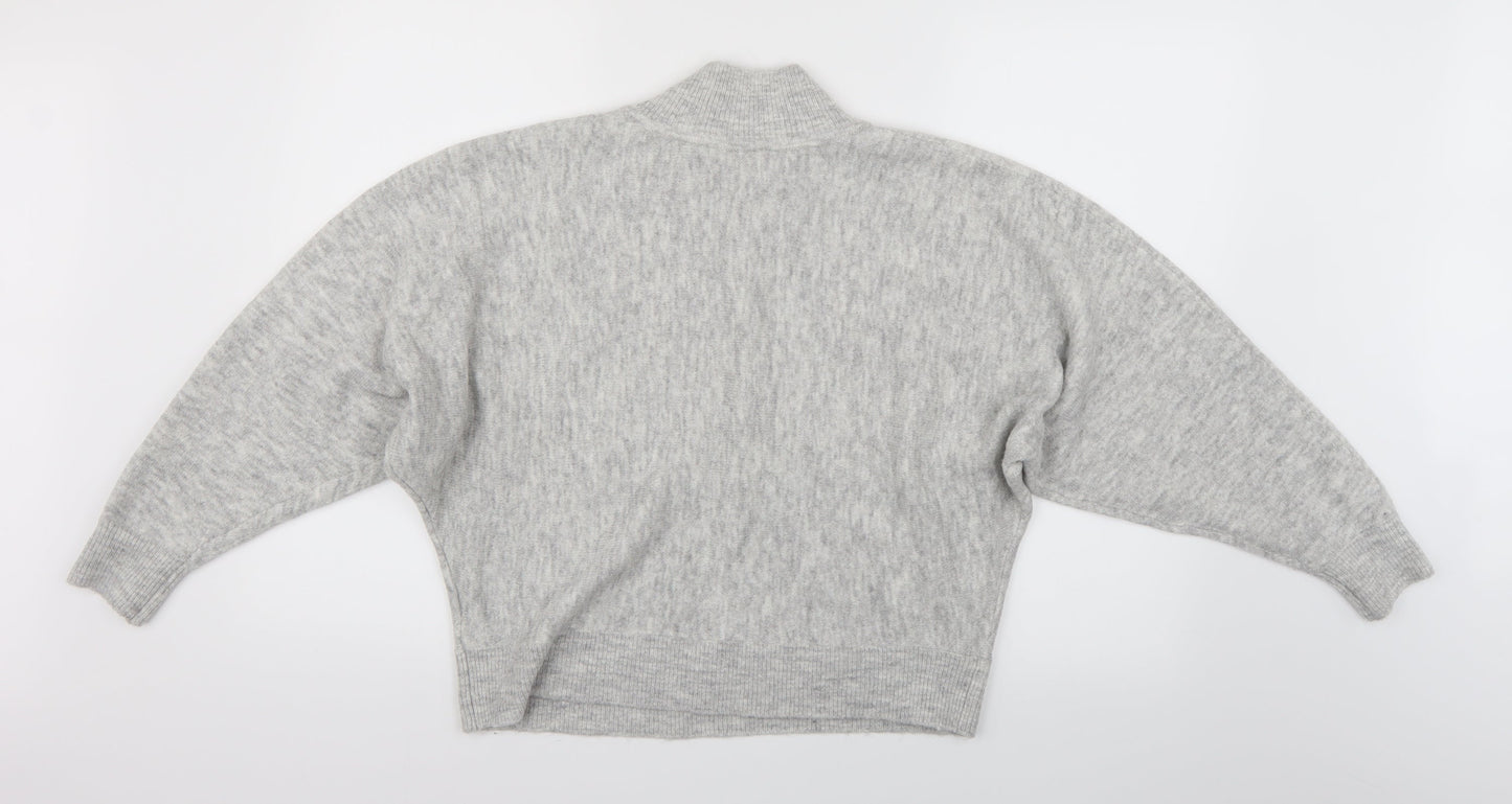 Womens UK Size S H&M Grey Pullover Jumper