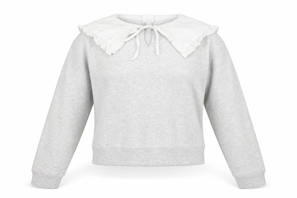 Womens UK Size XS H&M Grey Henley Jumper