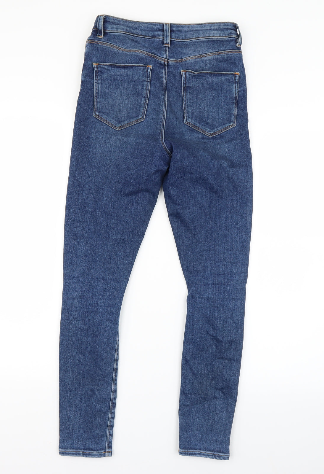 ASOS Womens Blue  Denim Skinny Jeans Size 26 L30 in