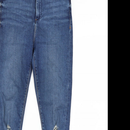 ASOS Womens Blue  Denim Skinny Jeans Size 26 L30 in