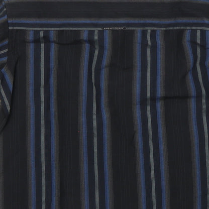 Point Zero Boys Black Striped  Basic Button-Up Size 6 Years