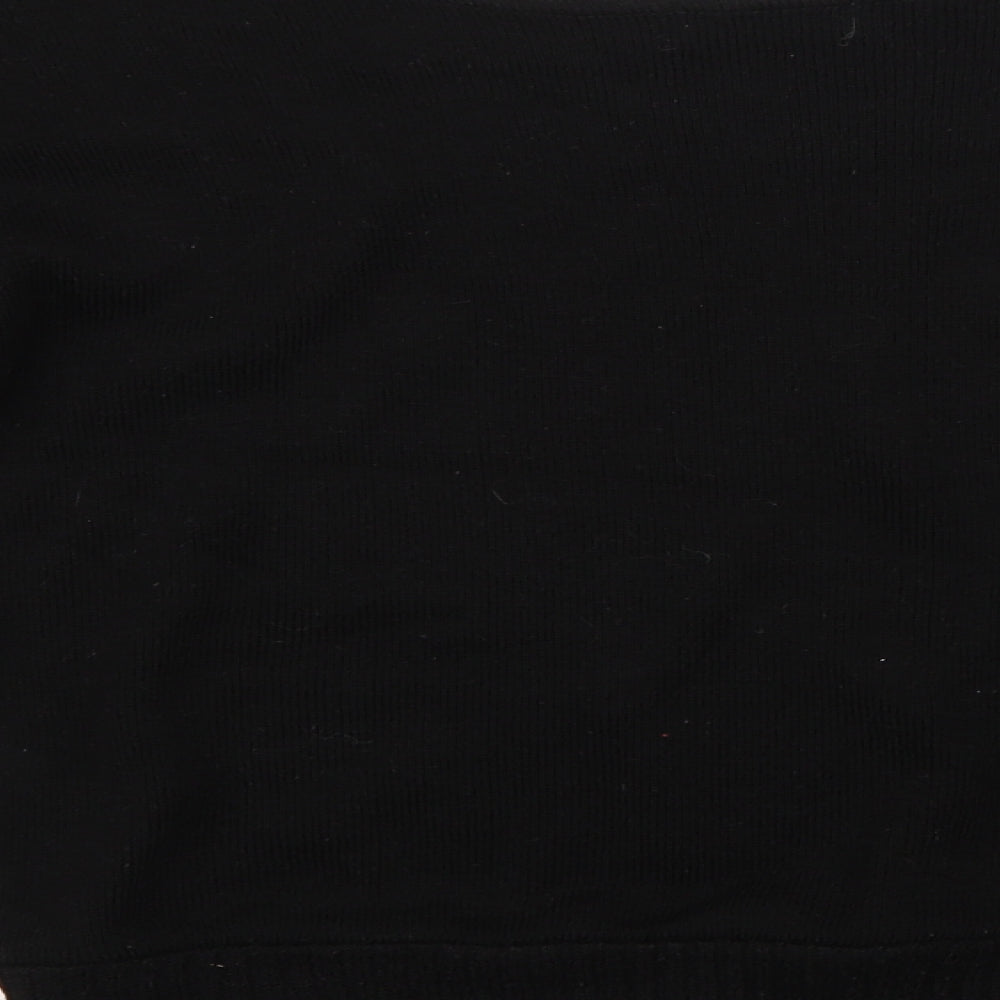 Womens UK Size S PRETTYLITTLETHING Black Pullover Jumper