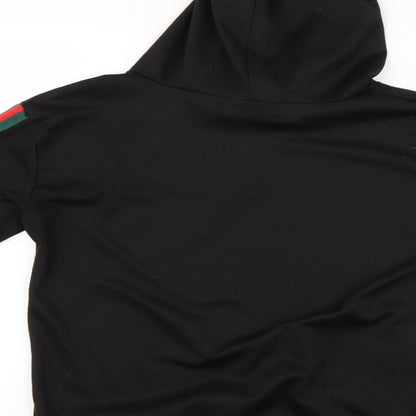 Misspap Womens Black   Pullover Hoodie Size M