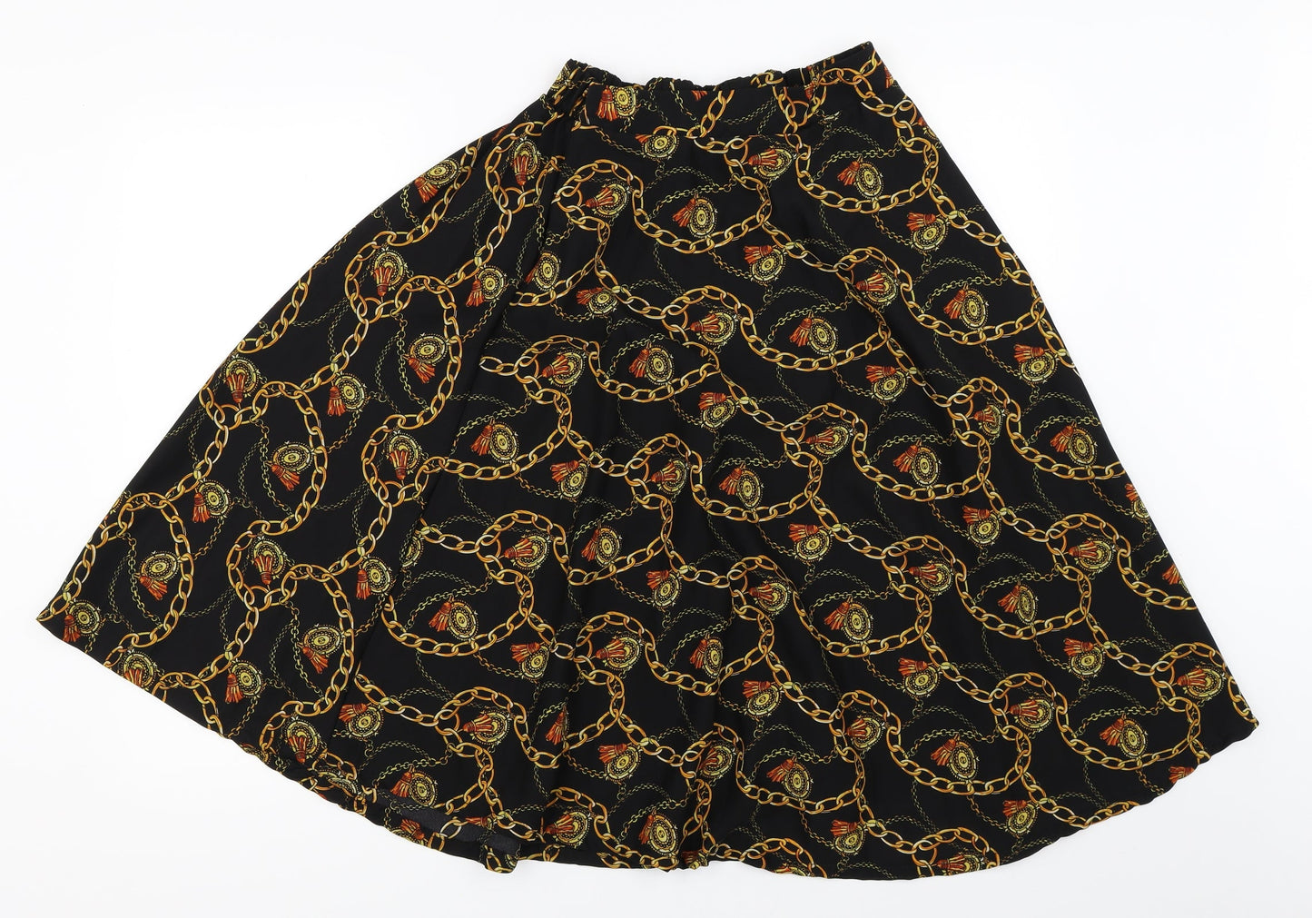 New Look Womens Black   Flare Skirt Size 10