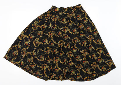 New Look Womens Black   Flare Skirt Size 10