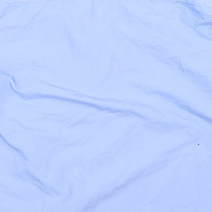 George Boys Blue   Basic Button-Up Size 11-12 Years