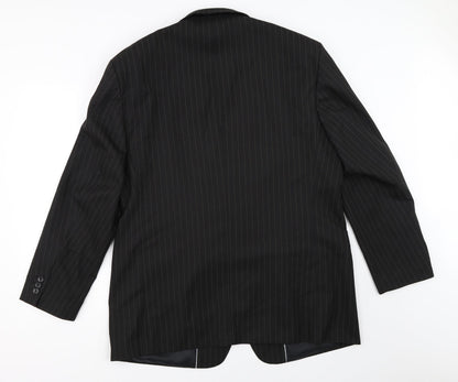 Mens UK Size 44 Taylor & Wright Regular Black Suit Jacket