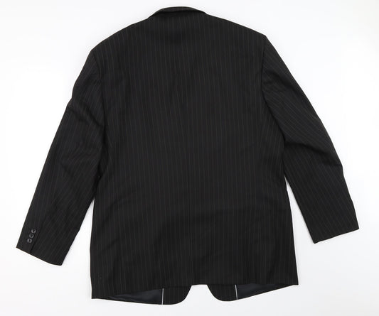 Mens UK Size 44 Taylor & Wright Regular Black Suit Jacket