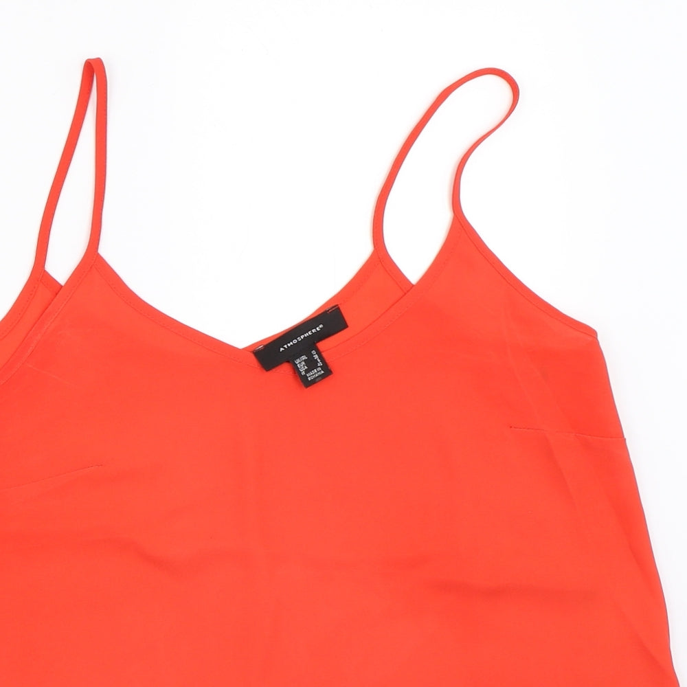 Atmosphere Womens Red   Camisole Blouse Size 10
