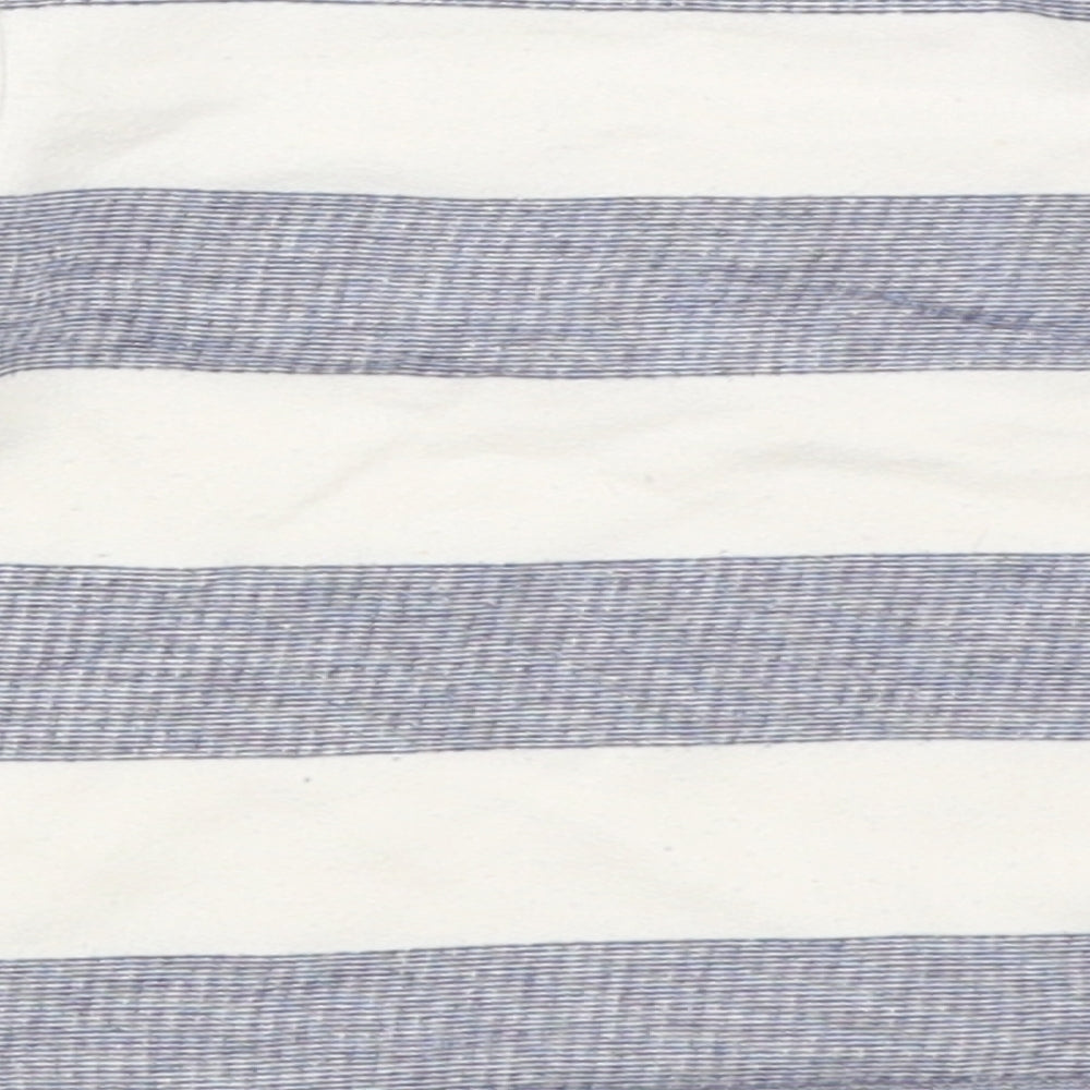 F&F Boys Blue Striped  Pullover Jumper Size 3-6 Months