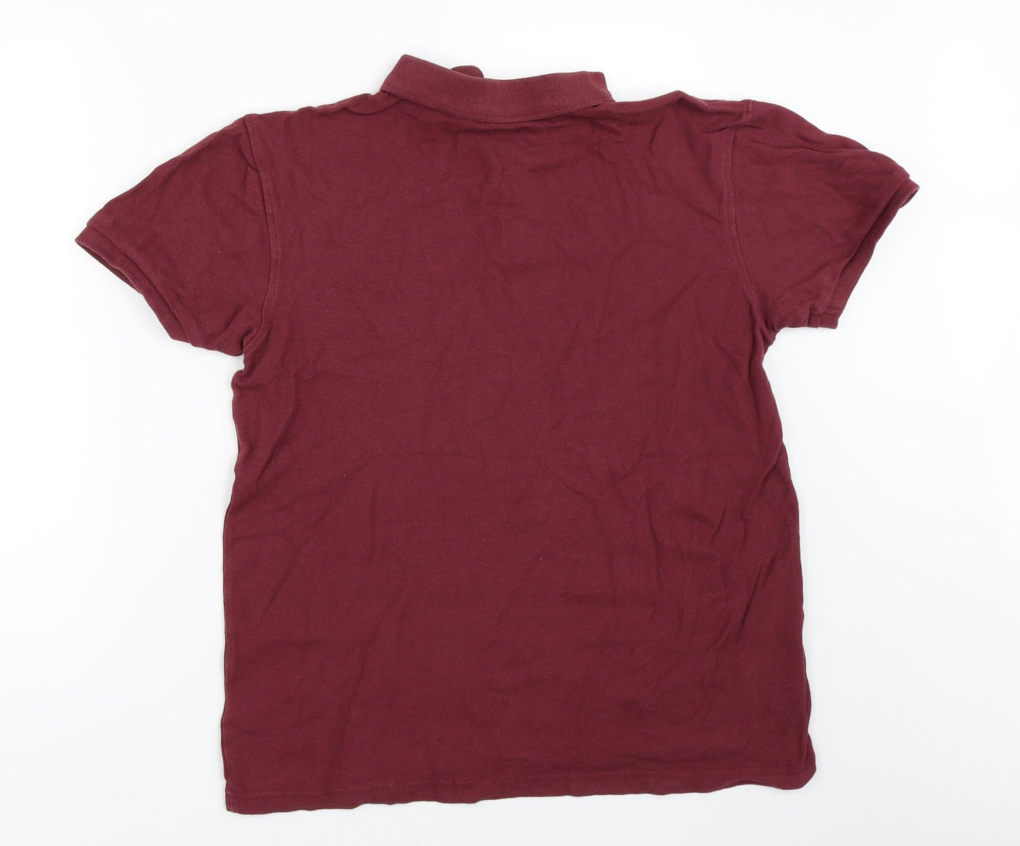 Cedar Wood State Mens Red    Polo Size M