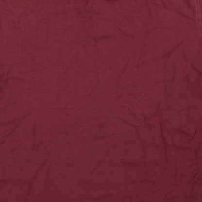 Cedar Wood State Mens Red    Polo Size M